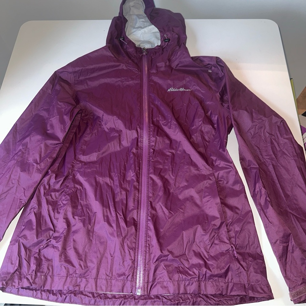 Eddie Bauer Women's Vibrant Purple Rain Jacket